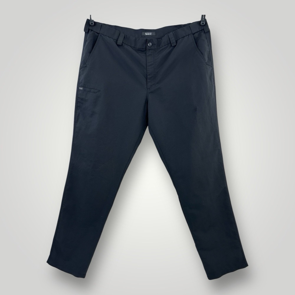 5.11 Tactical Fast-Tac Urban Utility Pants Mens Size 44X36 Black #74461 Rip Stop